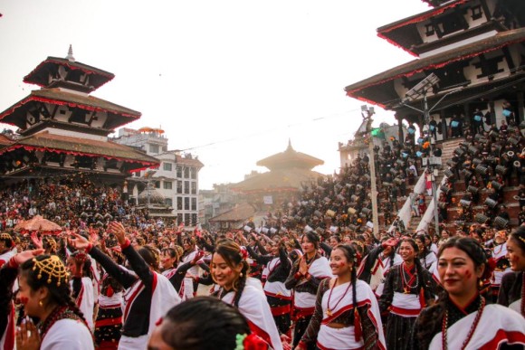 १ हजार जना कलाकारको सामूहिक धिमे (तस्बिरहरू)