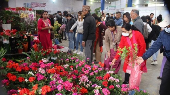 पुष्प मेलामा रु ८४ लाखको कारोबार