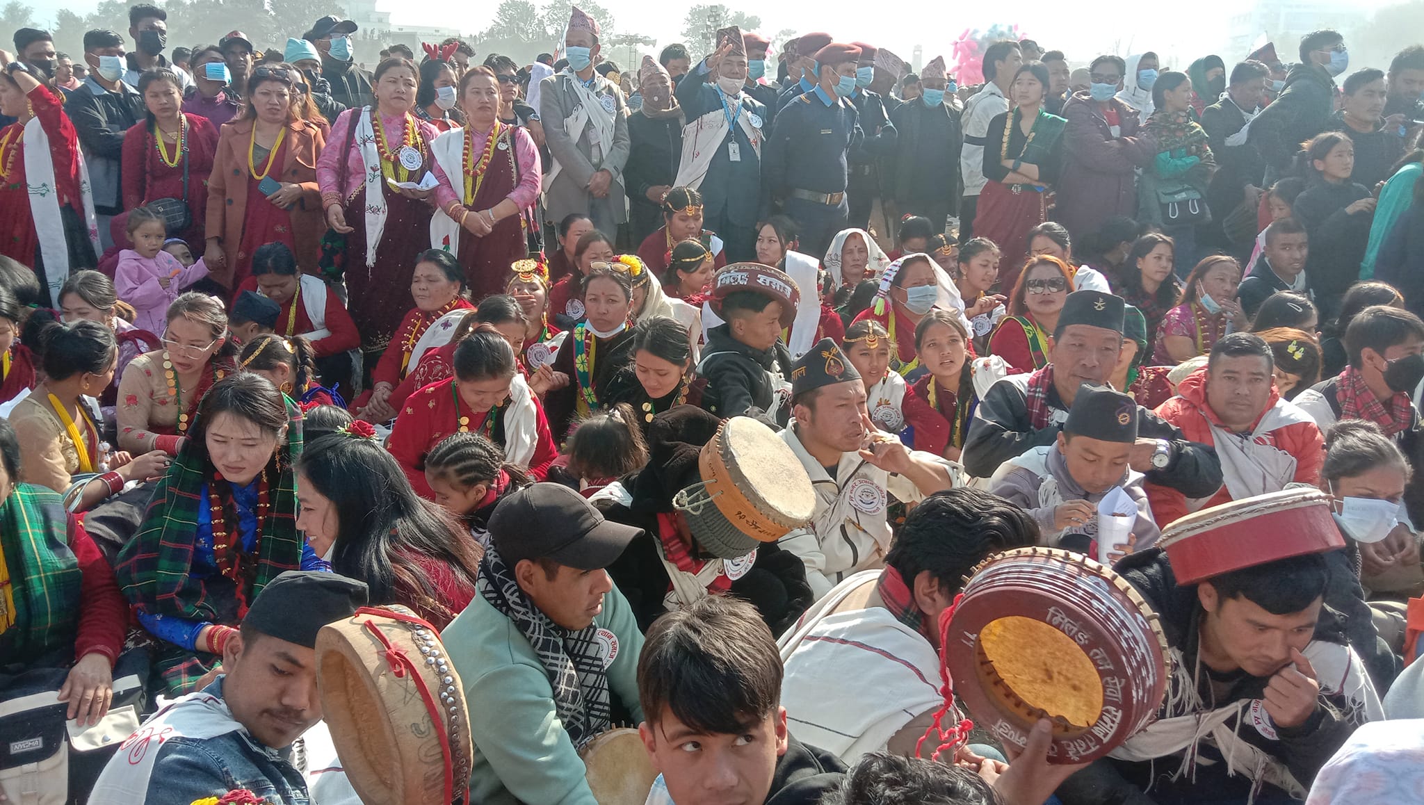 मगर समुदायले काठमाडौंको टुँडिखेलमा दुई दिन माघे संक्रान्ति मनाउने